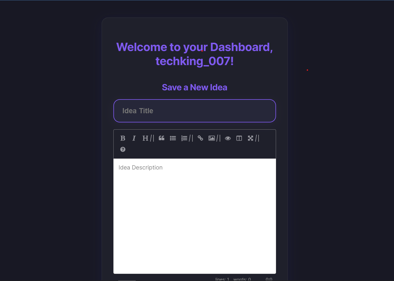 IdeadUmp Project